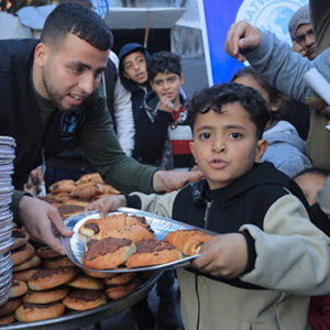 Feed <b>80 Fasting Muslims in Gaza</b> this Ramadan