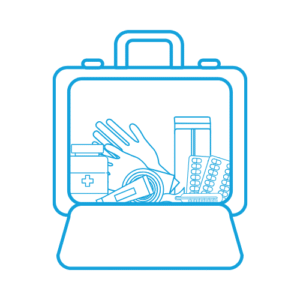 <b>We Are Healers:</b> Supply first aid kits & wound care essentials to frontline responders